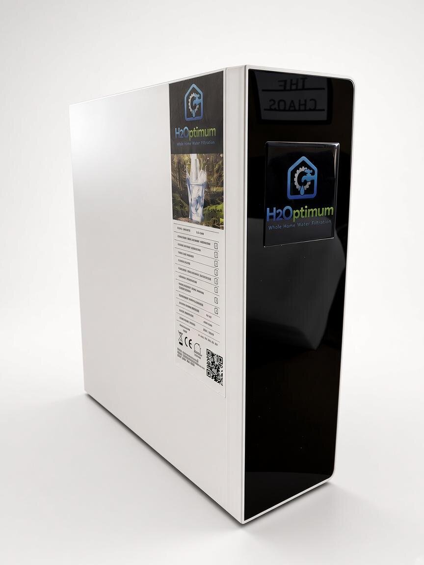 H2ORO1 — H2Optimum branded undersink reverse osmosis system with digital display panel